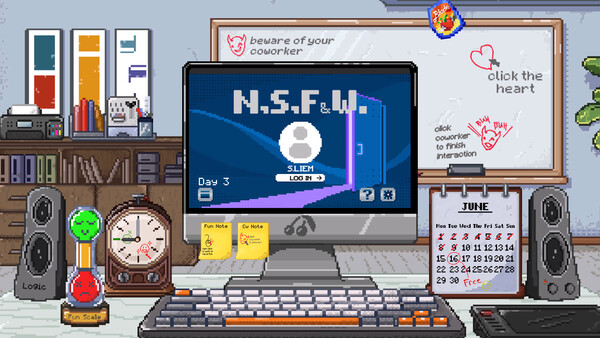 NSFW ~ Not a Simulator For Working: Highly Distracted screenshot 1