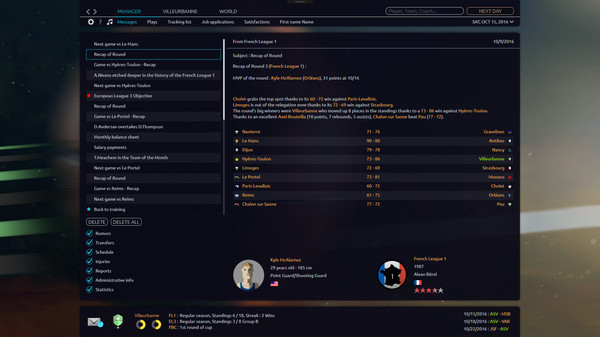 Pro Basketball Manager 2017 screenshot 1