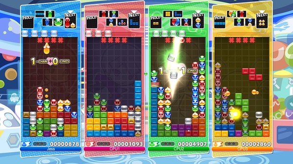 Puyo PuyoTetris screenshot 1
