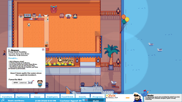 Beans: The Coffee Shop Simulator screenshot 4