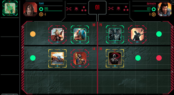 Battles of the Valiant Universe CCG screenshot 1