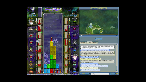 Puzzle Pirates: Dark Seas screenshot 2