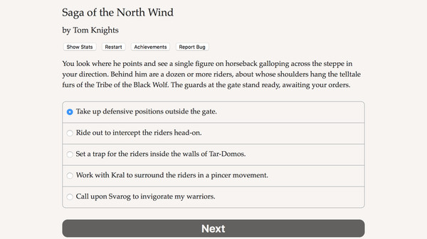 Saga of the North Wind screenshot 2