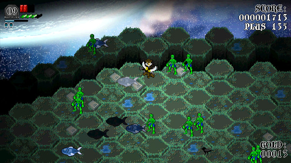 Space Ghost Pirate Zombie Slayer screenshot 1