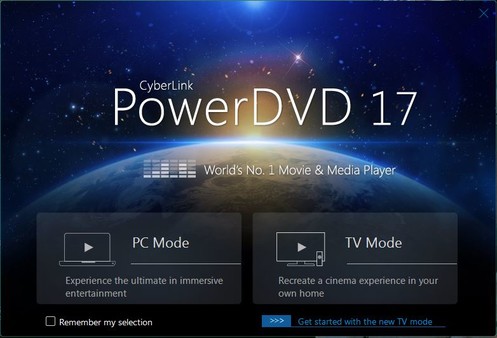 Cyberlink PowerDVD 17 Ultra screenshot 1
