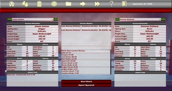 World Boxing Manager screenshot 9