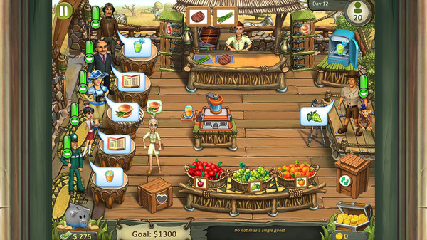 Katy and Bob: Safari Cafe screenshot 2