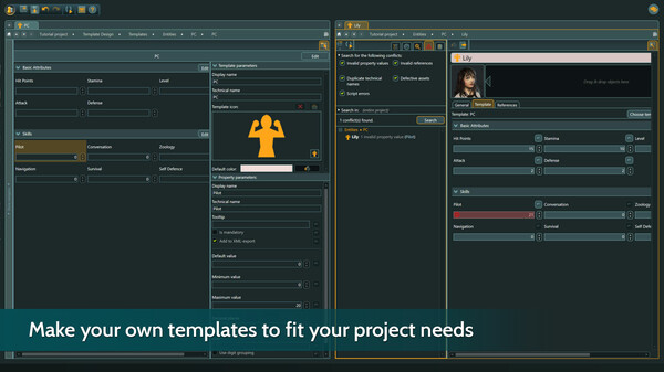 articy:draft 3 screenshot 3