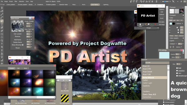 PD Artist 10 screenshot 1