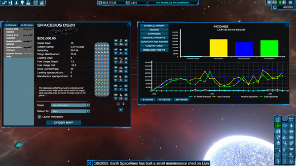 Interstellar Transport Company screenshot 3