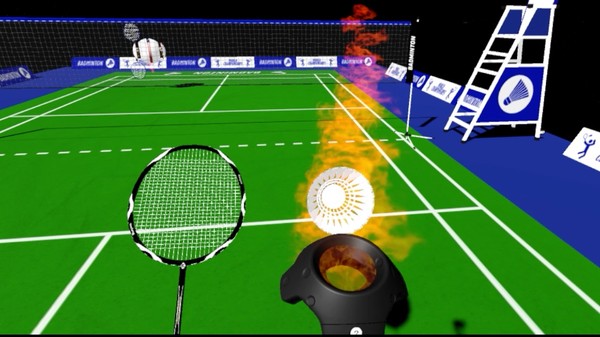 Space Badminton VR screenshot 1