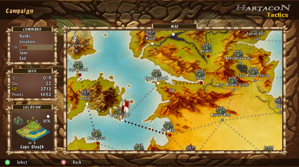 Hartacon Tactics screenshot 1