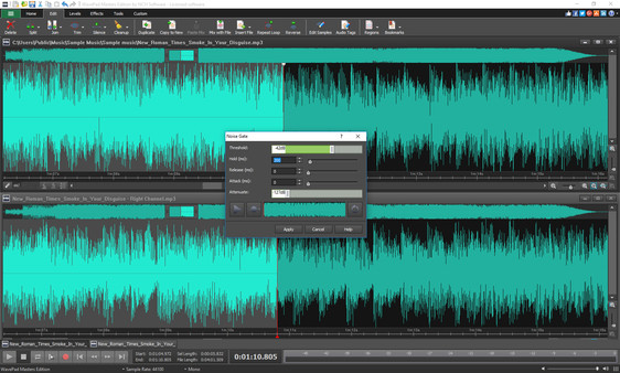 WavePad Audio Editor screenshot 5