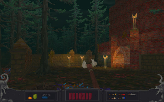 Autumn Night 3D Shooter screenshot 3