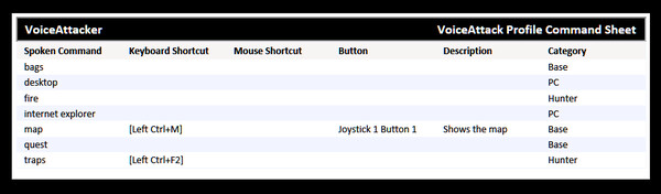 VoiceAttack screenshot 3