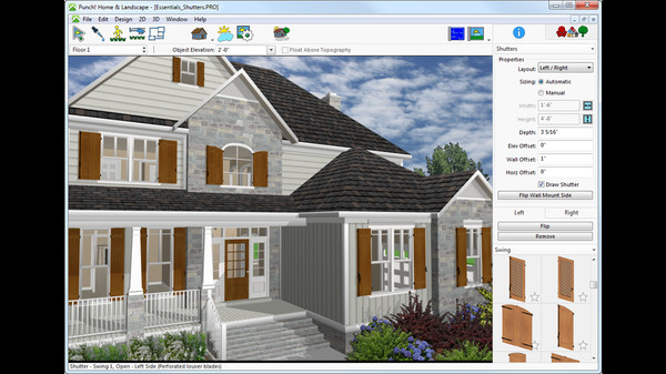 Punch! Home & Landscape Design Essentials v19 screenshot 4