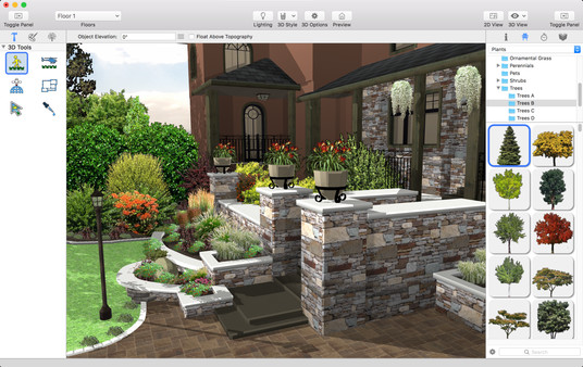 Punch! Landscape Design for Mac v19 screenshot 6
