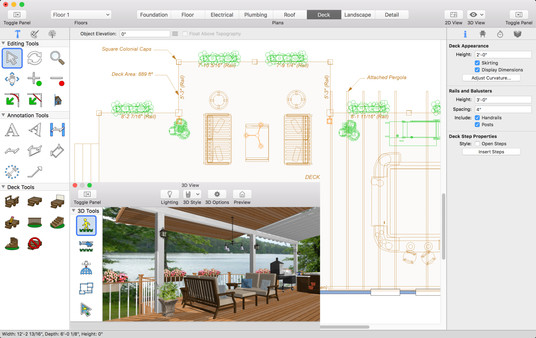 Punch! Landscape Design for Mac v19 screenshot 1