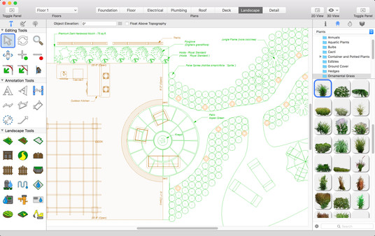 Punch! Landscape Design for Mac v19 screenshot 3