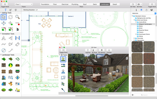 Punch! Landscape Design for Mac v19 screenshot 5