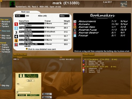 Greyhound Manager 2 Rebooted screenshot 2