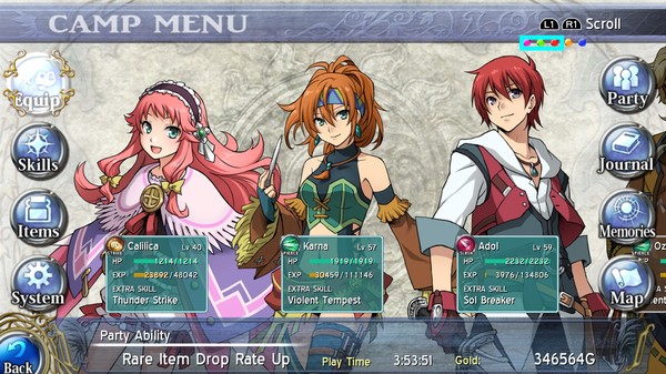 Ys: Memories of Celceta screenshot 4