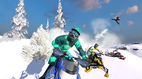Snow Moto Racing Freedom screenshot 1