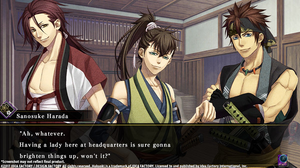 Hakuoki: Kyoto Winds screenshot 5