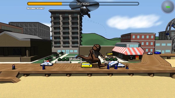 Attack of the Giant Mutant Lizard screenshot 3