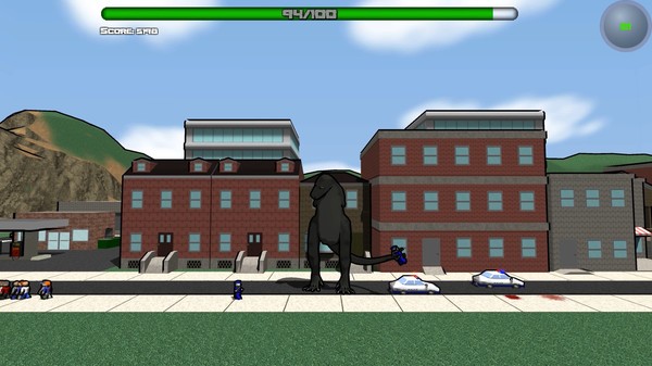Attack of the Giant Mutant Lizard screenshot 1