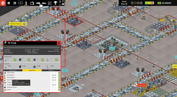 Production Line : Car factory simulation screenshot 8