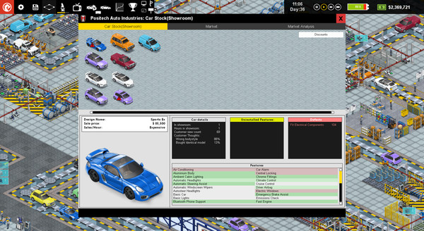 Production Line : Car factory simulation screenshot 5