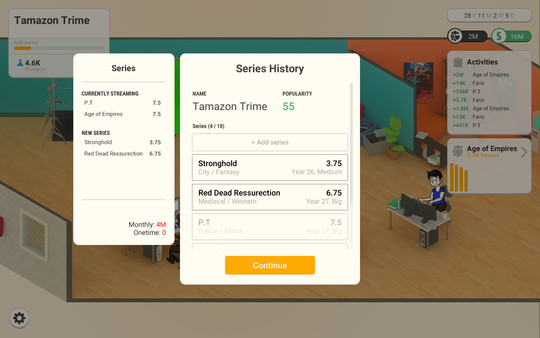 SERIES MAKERS TYCOON screenshot 2