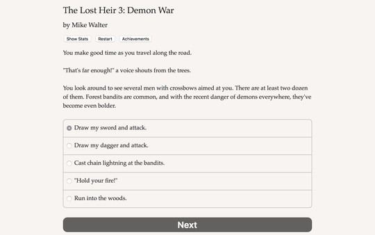 The Lost Heir 3: Demon War screenshot 0