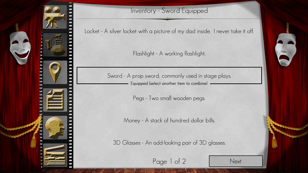 The Filmmaker - A Text Adventure screenshot 2