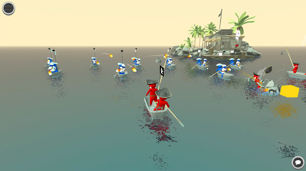 Stupid Raft Battle Simulator screenshot 6