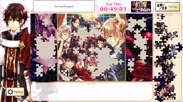 Otome Romance Jigsaws - Midnight Cinderella & Destined to Love screenshot 1