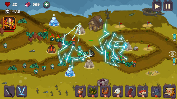 Tower Defense - Fantasy Legends Tower Game screenshot 1