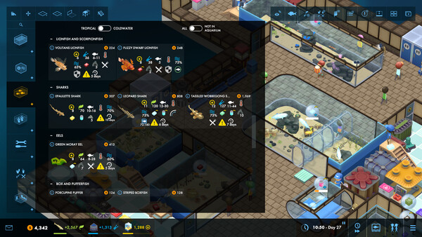 Megaquarium screenshot 2