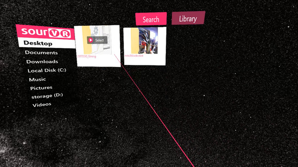 SourVR Video Player Deluxe Edition screenshot 3