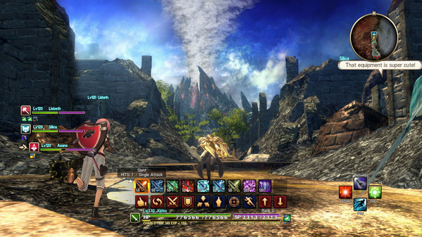 Sword Art Online: Hollow Realization Deluxe Edition screenshot 1