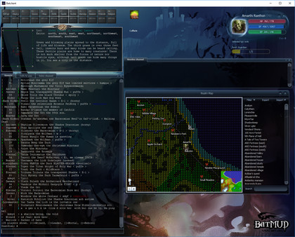 BatMUD screenshot 1