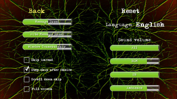 OMEGA PATTERN - VISUAL NOVEL screenshot 6