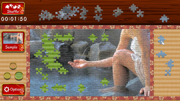 Japanese Women - Animated Jigsaws screenshot 1