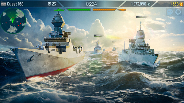 Naval Armada: Fleet Battle screenshot 3