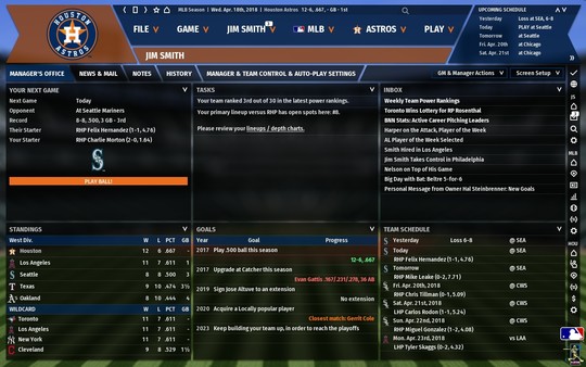 Out of the Park Baseball 19 screenshot 3