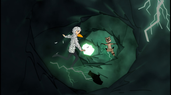 Sandra and Woo in the Cursed Adventure screenshot 2