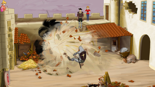 Sandra and Woo in the Cursed Adventure screenshot 3