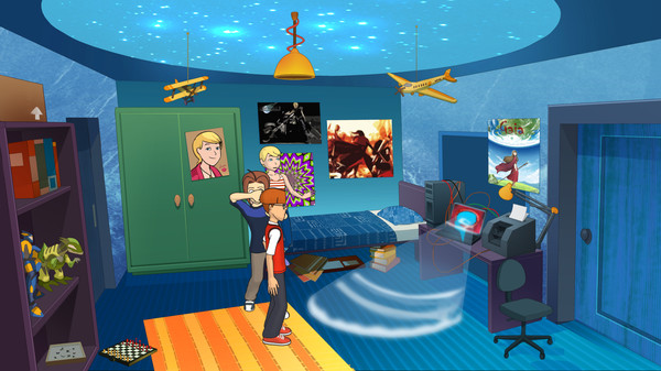 Sandra and Woo in the Cursed Adventure screenshot 6