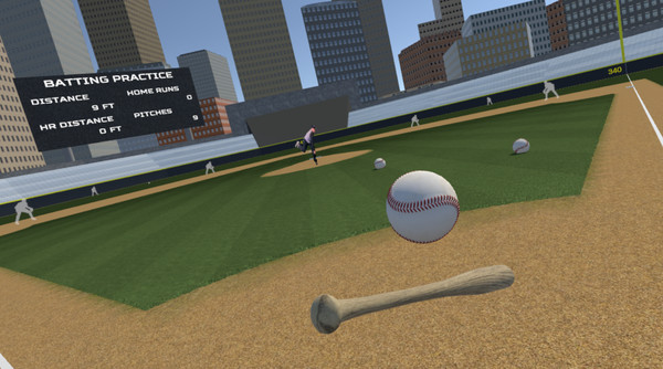 Big Hit VR Baseball screenshot 3